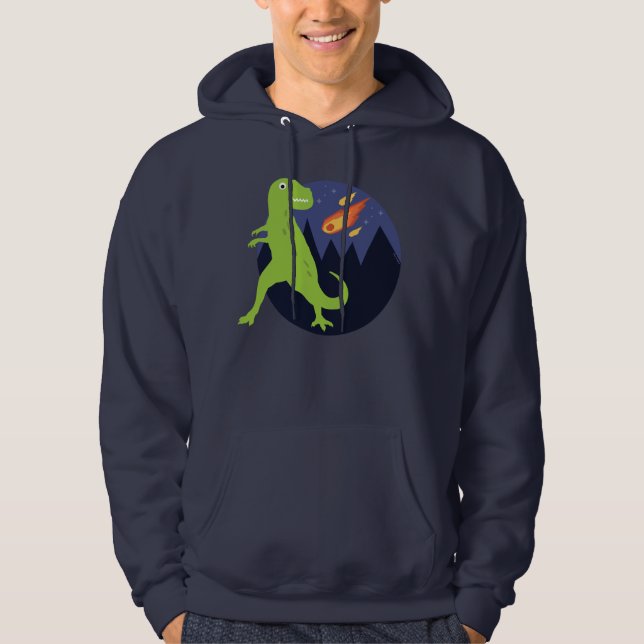 Sudadera El meteorito que se pegó (Anverso)