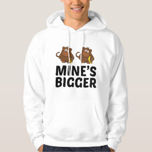 Sudadera El mío es más grande