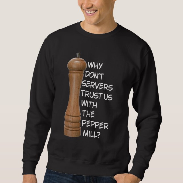 Sudadera El misterio de la planta Pepper (Anverso)