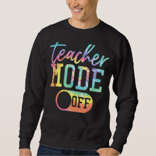 Sudadera El Modo Del Profesor De Apagar El Tejido El Último