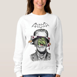 Sudadera El Monstruo de Frankenstein se Encuentra con la Br