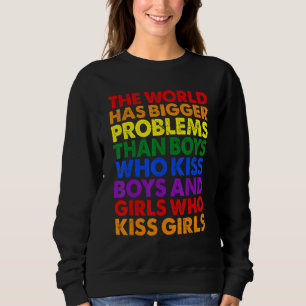 Sudadera El mundo tiene mayores problemas con el orgullo LG