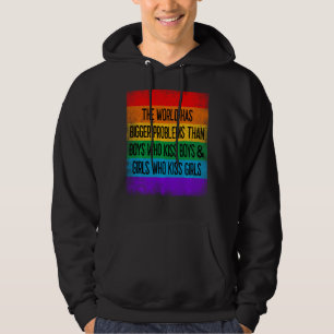 Sudadera El Mundo Tiene Mayores Problemas Shirt Lgbt Orgull