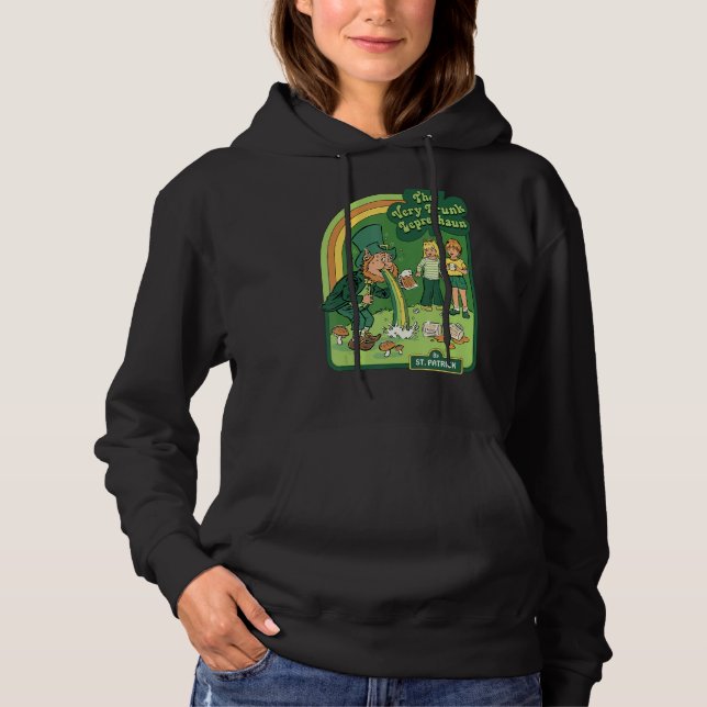 Sudadera El Muy Borracho Leprechaun Día De San Patricio Fel (Anverso)