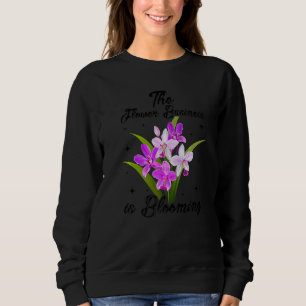 Sudadera El negocio de las flores está en auge Plan de jard