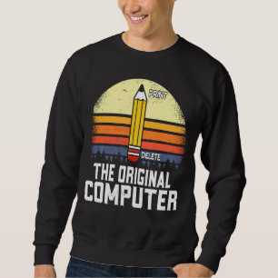 Sudadera El nerd original del lápiz de la computadora