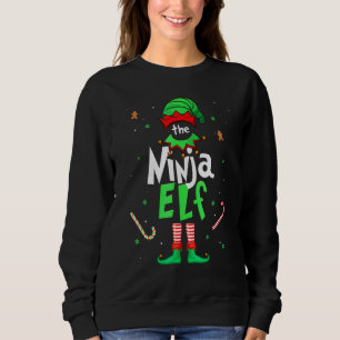 Sudadera El Ninja Elf Xmas Pareo de Navidad Para Familia