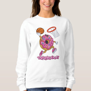 Sudadera El nombre de Dribblenut Cute Donut es gracioso jug