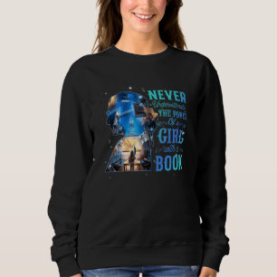 Sudadera El Notorio Nunca Subestima A Un Chica Con Rut De L