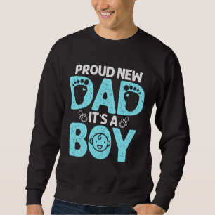 Sudadera El nuevo regalo de papá divertido para hombres es 
