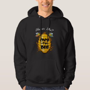 Sudadera Él O Ella Se Pone A Apostar Para La Invitación De