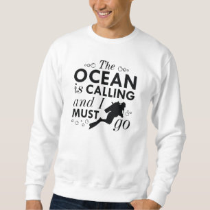 Sudadera El océano está llamando