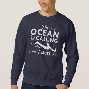 Sudadera El océano está llamando