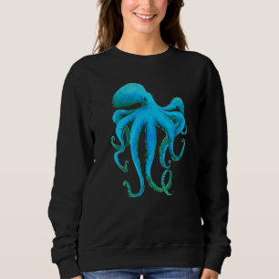 Sudadera El Octopus De Kraken La Creatura Marítima Impresio