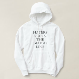 Sudadera "El odio está en la línea sanguínea" por Michael C