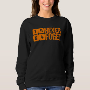 Sudadera El Orgullo Sikh nunca olvida el Punjabi Singh 1984