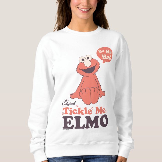Sudadera El Original Tickle Me Elmo (Anverso)