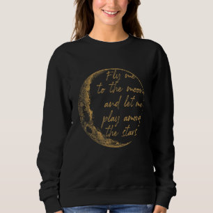 Sudadera El oro celestial me vuela a la luna