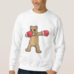 Sudadera El oso como boxeador en Boxing & Hip Hop Dance Dab