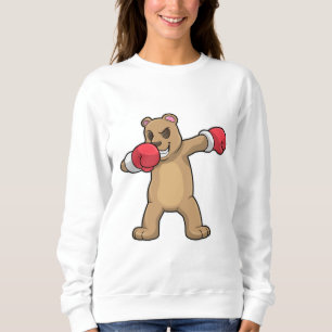 Sudadera El oso como boxeador en Boxing & Hip Hop Dance Dab
