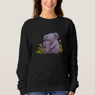 Sudadera El Oso De Koala Con La Diversión Del Bebé De Koala
