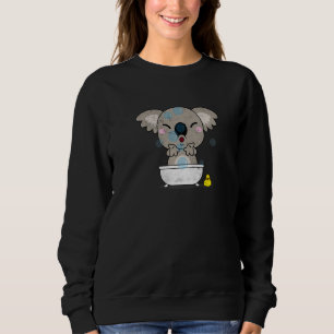 Sudadera El Oso De Koala Toca Un Baño De Un Animal De Austr