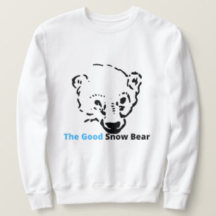 Sudadera el oso de la nieve bueno, el regalo de la familia