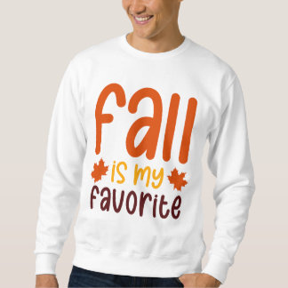Sudadera El otoño es mi favorito - Diseño de cita acogedora