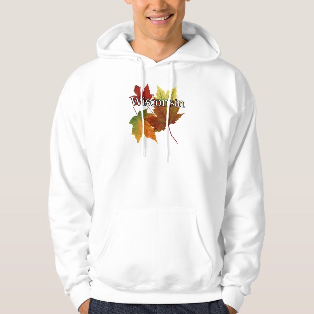 SUDADERA EL OTOÑO SALE DE WISCONSIN (Anverso)