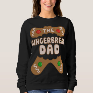 Sudadera El padre del pan de jengibre, la Navidad del grupo