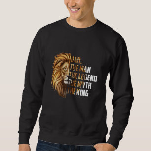Sudadera El Padre León El Hombre La Leyenda El Mito El Rey