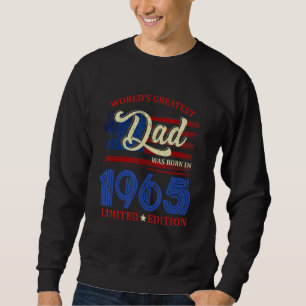 Sudadera El padre más grande del mundo nació en 1965 en el 