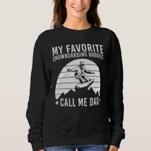 Sudadera El padre Snowboard Snowboard Snowbo