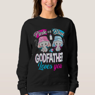 Sudadera El Padrino Rosa O Azul Te Ama Los Elefantes Nena