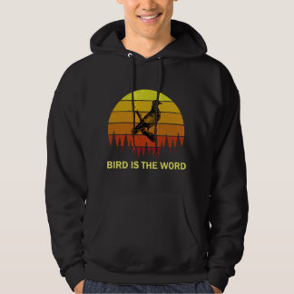 Sudadera El pájaro es la palabra para los amantes de los ob