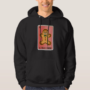 Sudadera El Pan De Jengibre Lotería Bingo Car de jerga mexi