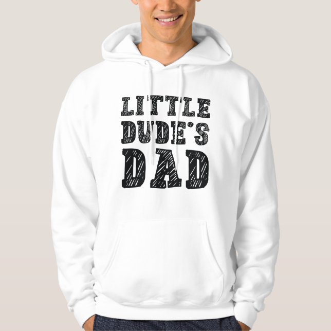 Sudadera El papá de Little Dude (Anverso)