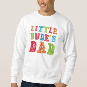 Sudadera El papá del pequeño tipo