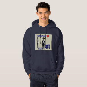 Sudadera El papá favorito del mundo es la marioneta de la M