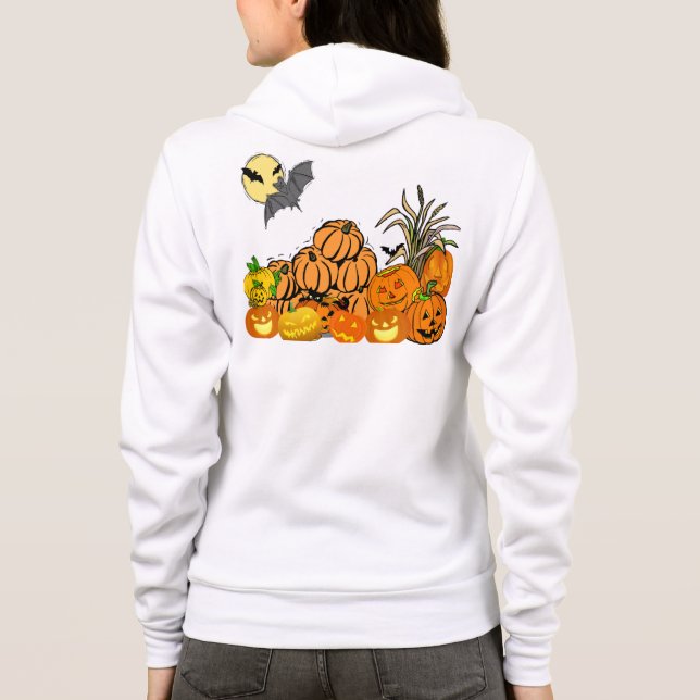 Sudadera El parche de calabaza - (Reverso)