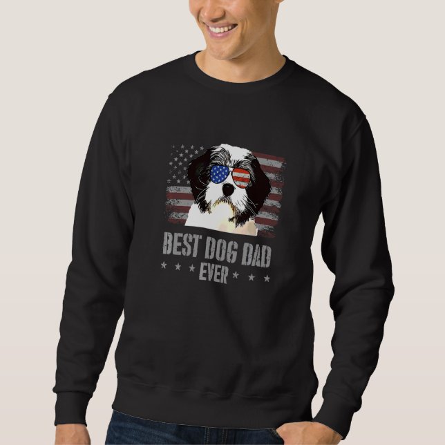 Sudadera El Pastor Polaco De Lowland Mejor Papá Perro Nos R (Anverso)