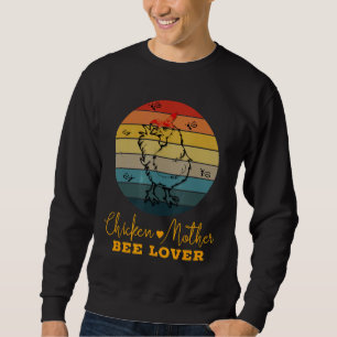 Sudadera El patio trasero de pollo Hen Bee Beekeeper Honey