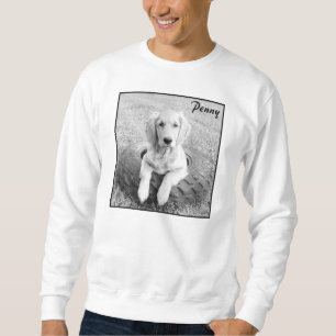 Sudadera El penique blanco en la camiseta del neumático