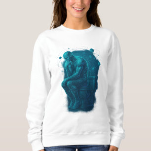 Sudadera El pensador en el trono