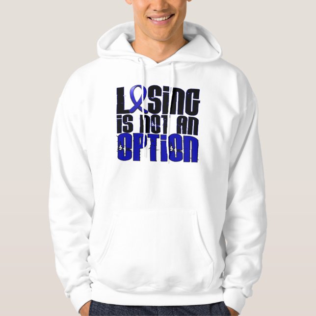 Sudadera El perder no es una opción Syringomyelia (Anverso)