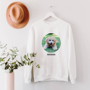 Sudadera El perro ama el gran circulo de fotos Personalizad