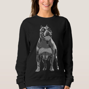 Sudadera El Perro Amor Del Bulbo Estadounidense Amaba A La