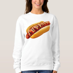 Sudadera El perro caliente de SlipperyJoe enclavado en un m