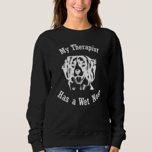Sudadera El perro de Kooikerhondje Mi terapeuta tiene la na