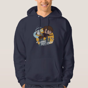Sudadera El personalizado Harry y Hedwig Flying Past Hogwar